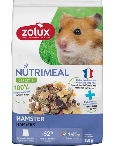 ZOLUX NUTRIMEAL 4 mix mancare pentru hamsteri 650g