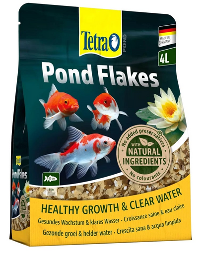 TETRA Pond Flakes 4 L Fulgi de hrana pentru pesti de iaz