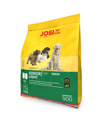JOSERA JosiDog Senior Light 900 g hrana pentru caini batrani si mai putin activi