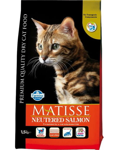 FARMINA MATISSE Neutered 1,5 kg Hrana pisici sterilizate, cu somon