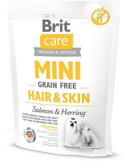 BRIT Care Mini Grain Free Hair&Skin 400g