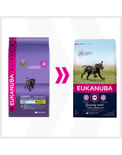 EUKANUBA Puppy Large Breeds Chicken 3 kg