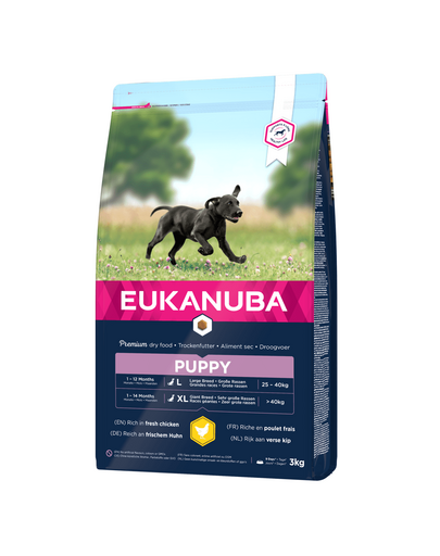 EUKANUBA Puppy Large Breeds Chicken 3 kg