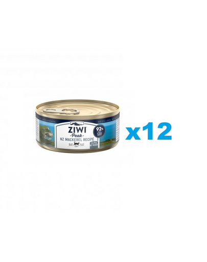 ZIWIPEAK Cat Mackerel hrana umeda pisici 12 x 85 g cu macrou