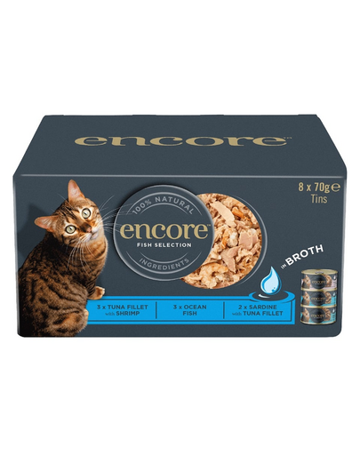 ENCORE Cat Multipak peste in sos plicuri pentru pisica 32x70g