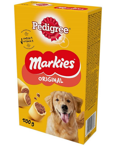 PEDIGREE Markies Original 6x500g biscuiti recompense caini