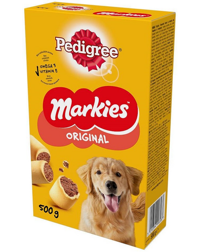 PEDIGREE Markies Original 500g Biscuiti crocanti pentru caini adulti