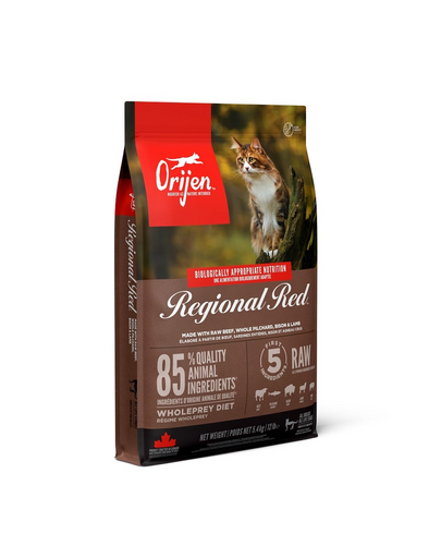 ORIJEN Regional Red Cat 5,4 kg hrana uscata pentru pisici adulte