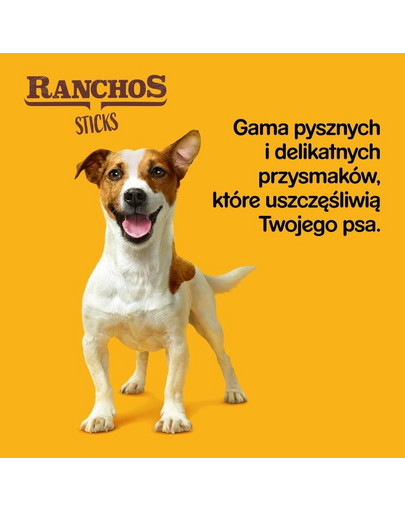 PEDIGREE Ranchos Sticks 60 g Recompense cu pui, pentru caini