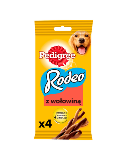 PEDIGREE Rodeo recompense cu vita, pentru caini adulti 70 g