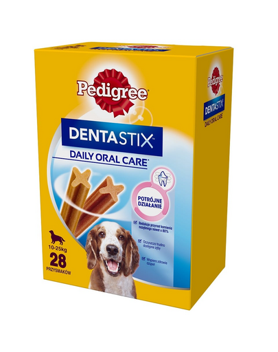 PEDIGREE DentaStix recompensa dentitie caini de talie medie 28 buc