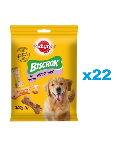 PEDIGREE Multi Pachet biscuiti caine 22x200 g