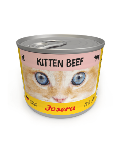 JOSERA Kitten Conserve pentru pisoi cu vita 6 x 200g