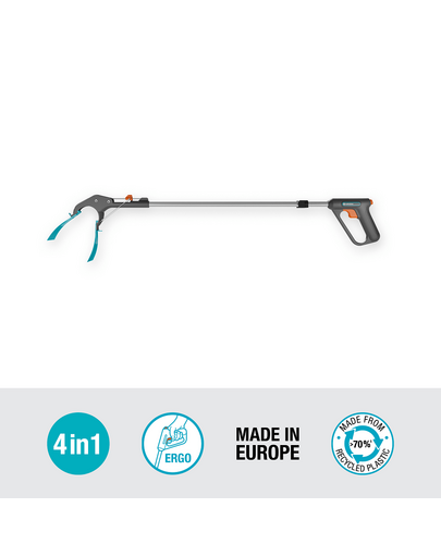GARDENA Gripper 4 in 1 cleste colectare deseuri si alte activitati