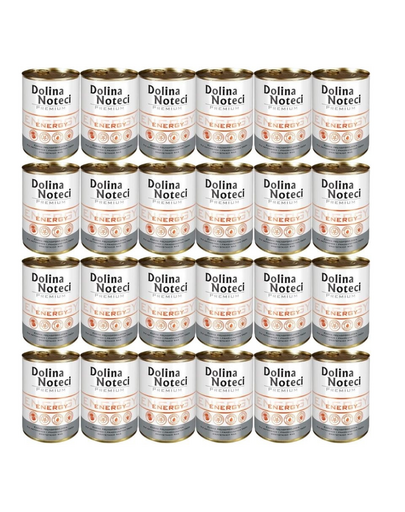 DOLINA NOTECI Premium Energy hrana caini activi si lucru 24x400g