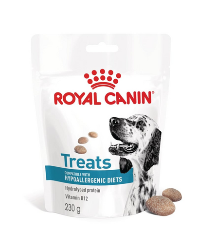 Snackuri ROYAL CANIN VHN Dog Hypo Treats 230g pentru caini cu alergii alimentare