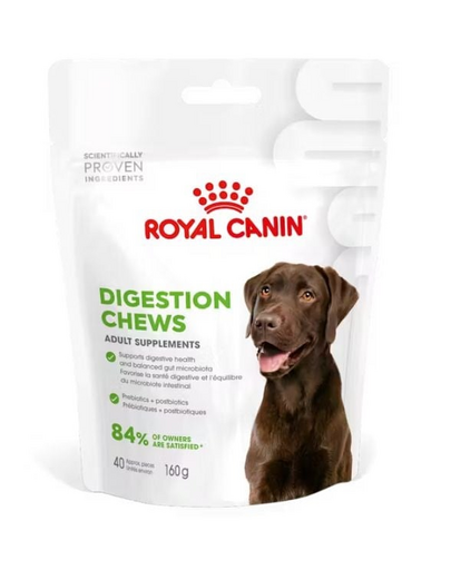 ROYAL CANIN Digestion Adult Dog Supplements 160g recompense pentru digestie sanatoasa caini