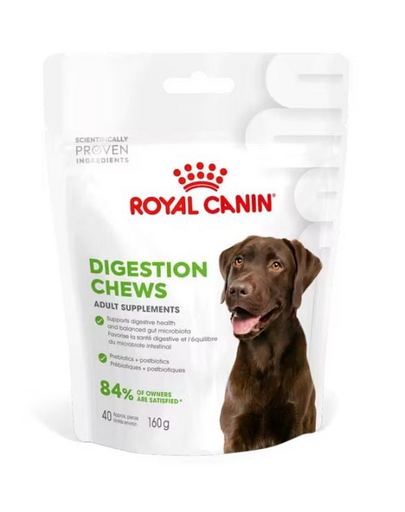 ROYAL CANIN Digestion Adult Dog Supplements 160g recompense pentru digestie sanatoasa caini
