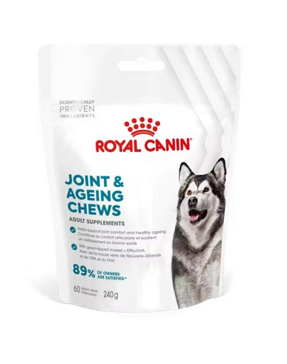 ROYAL CANIN Joint Ageing Adult Dog Supplements 240g recompense pentru sanatatea articulatiilor cainilor adulti