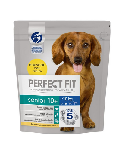 PERFECT FIT Dog (Senior) 5 x 825g - bogat în pui