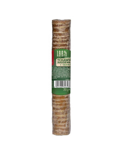 MACED 100% Natura Trahee umpluta cu gasca gustare pentru caini 150 g