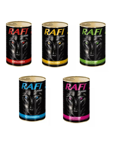 DOLINA NOTECI Rafi Classic Mix hrana caini SET 1240 g x 24 buc.