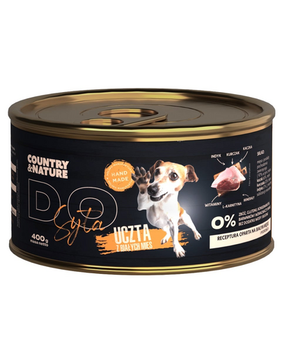 COUNTRY&NATURE Hrana umeda caini adulti, cu pasare 400 g