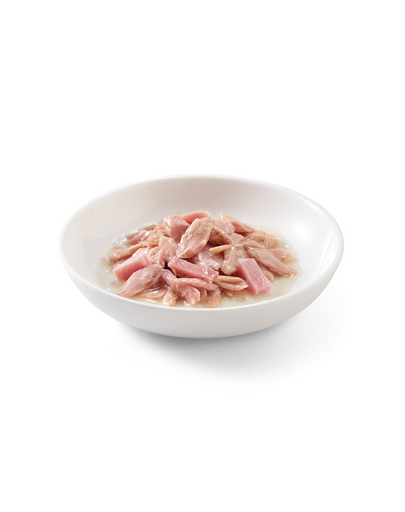 SCHESIR Hrana umeda pentru pisici, cu ton si sunca, 140 g