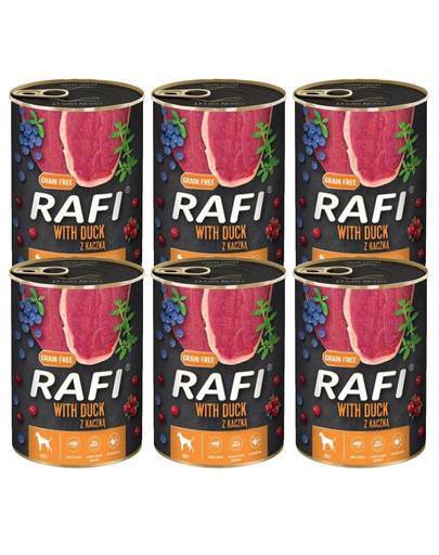 DOLINA NOTECI RAFI Hrana umeda caini adulti, cu rata 6x800 g