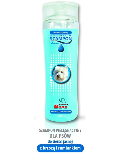 BENEK Super Beno Premium Sampon pentru cainii cu blana deschisa 200 ml BENEK imagine 2022