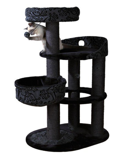 TRIXIE Sisal pentru pisici "Filippo", 114 cm, gri / negru