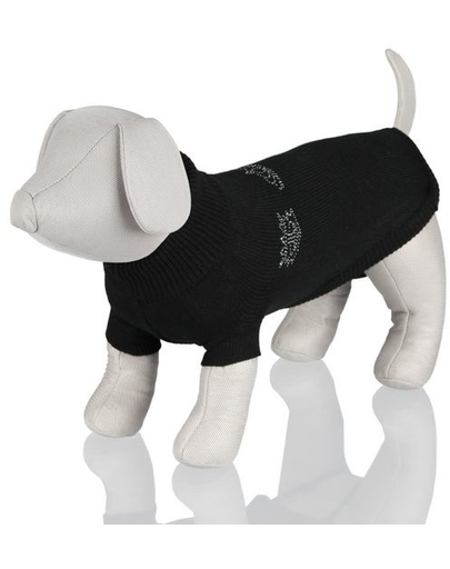TRIXIE Pulover pentru câini kingston negru s. 40 cm