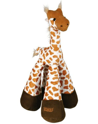 TRIXIE Jucărie girafă de pluș cu sunete 33 cm