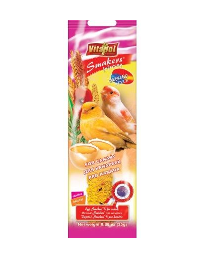 VITAPOL Smakers pentru canari ouă 45 g
