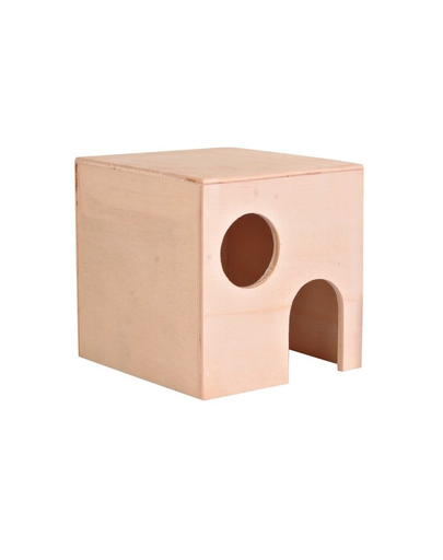 TRIXIE Căsuță din lemn pentru hamster 10 x 10 x 11 cm