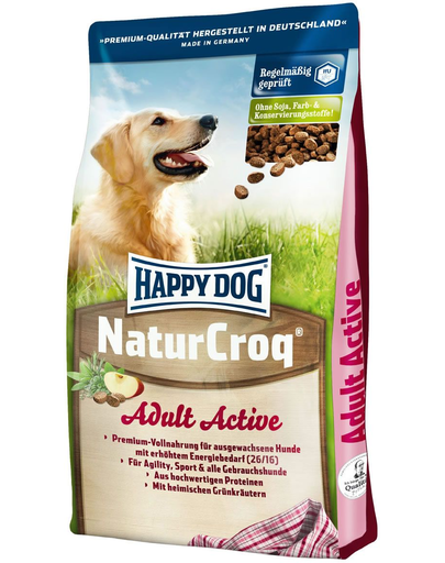 HAPPY DOG Naturcroq active 15 kg