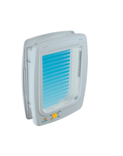 FERPLAST Swing 11 Usa pentru pisici, 31 x 9.6 x 38.4 cm, alb