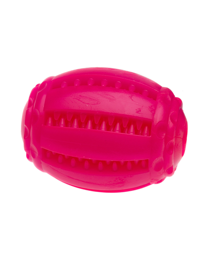 COMFY Jucărie Mint Dental rugby roz 8x6,5 cm