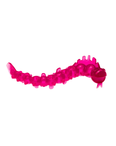 COMFY Jucărie Snacky Worm roz 22x8 cm