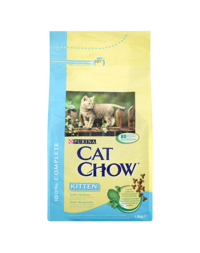 PURINA Cat Chow Kitten cu pui 1.5 kg
