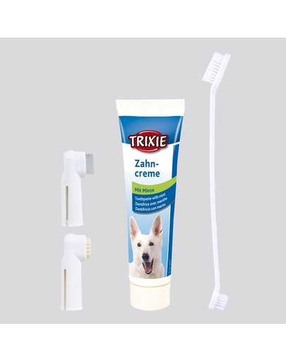 TRIXIE Kit de curățare a dinților pentru câini cainelui imagine 2022