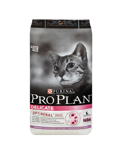 PURINA Pro Plan Cat Delicate Turkey&Rice hrana pisici, curcan si orez 10kg