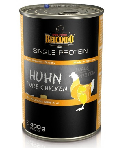 BELCANDO Single Protein hrana umeda pentru caini, cu pui, 400 g