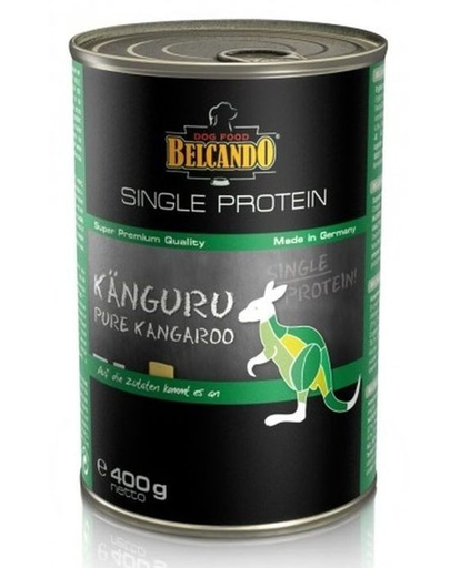 BELCANDO Single Protein hrana umeda pentru caini, cu carne de cangur, 400 g