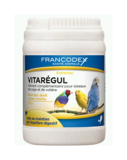 FRANCODEX Vitaregul Reglează activitatea intestinelor păsărilor 150 gr Fera