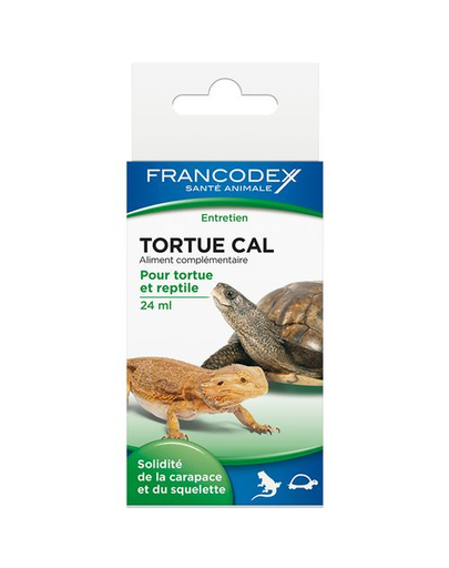 FRANCODEX Calciu pentru țestoase și reptile 24 ml Fera
