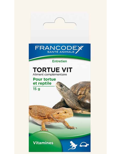 FRANCODEX Vitamine pentru țestoase și reptile 15 g