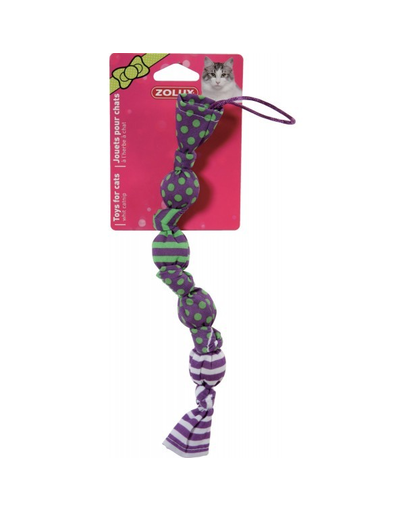 ZOLUX Jucărie Candy Toys "Candy Snake" cu iarba-mâței și clopoțel