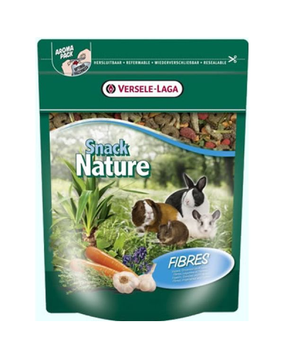 VERSELE LAGA Snack Nature Fibres 500 g extra conținut de fibre