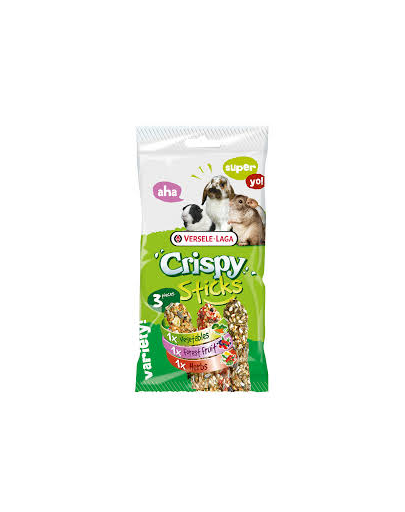 VERSELE-LAGA Crispy Sticks Herbivores Triple Variety Pack 165 g 3 